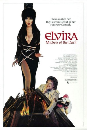 Elvira, Mistress of the Dark (1988) - poster