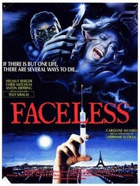 Faceless (1988) - poster