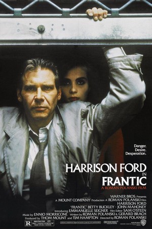 Frantic (1988) - poster