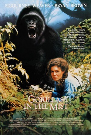 Gorillas in the Mist: The Story of Dian Fossey (1988) - poster