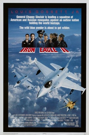 Iron Eagle II (1988) - poster