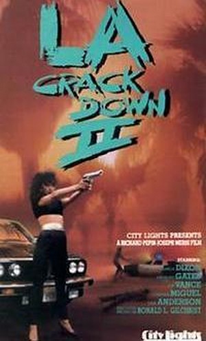 L.A. Crackdown II (1988) - poster