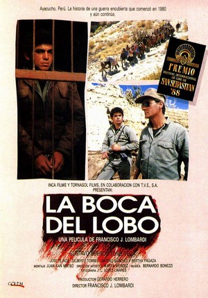 La Boca del Lobo (1988) - poster