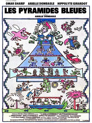 Les Pyramides Bleues (1988) - poster