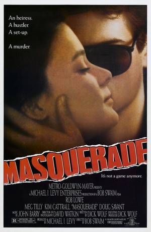 Masquerade (1988) - poster
