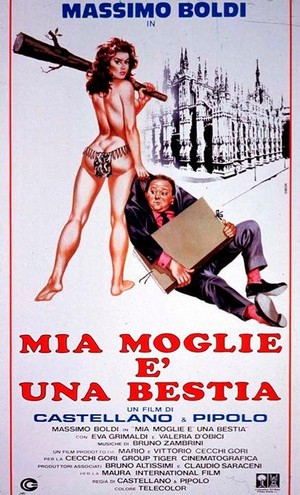 Mia Moglie È una Bestia (1988) - poster