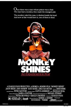 Monkey Shines (1988) - poster