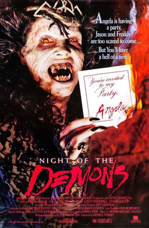 Night of the Demons (1988) - poster