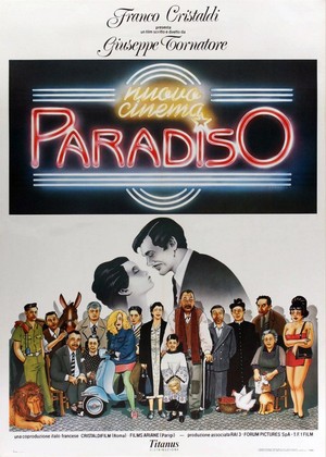 Nuovo Cinema Paradiso (1988) - poster