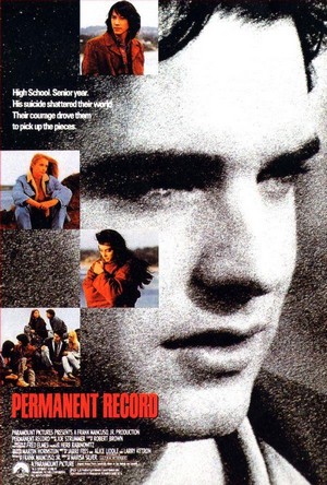 Permanent Record (1988) - poster