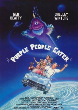 Purple People Eater (1988) - poster