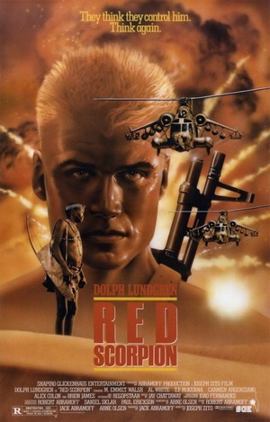 Red Scorpion (1988) - poster