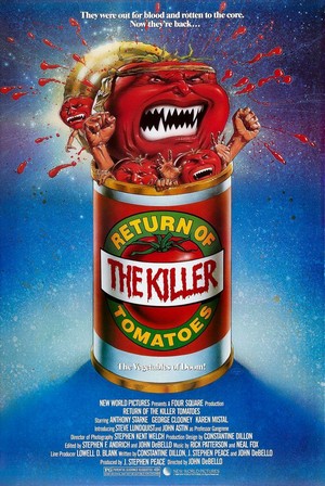 Return of the Killer Tomatoes! (1988) - poster