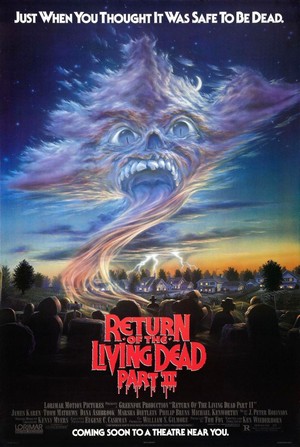 Return of the Living Dead Part II (1988) - poster