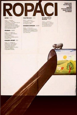 Ropáci (1988) - poster