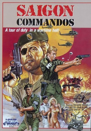 Saigon Commandos (1988) - poster