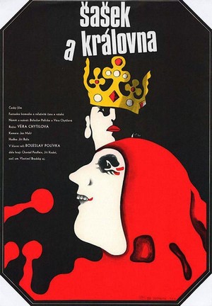 Sasek a Královna (1988) - poster