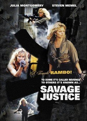 Savage Justice (1988) - poster