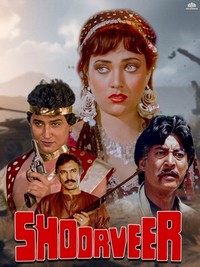 Shoorveer (1988) - poster