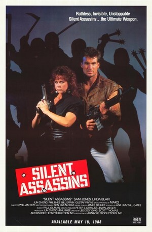 Silent Assassins (1988) - poster