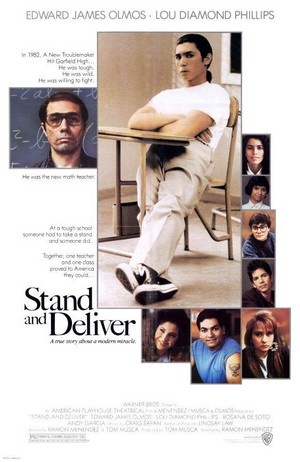 Stand and Deliver (1988) - poster