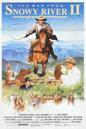 The Man from Snowy River II (1988) - poster