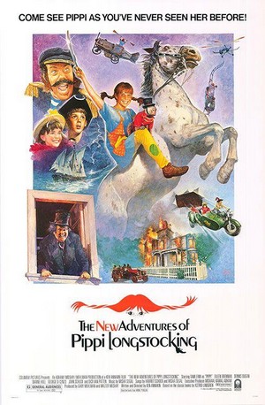 The New Adventures of Pippi Longstocking (1988) - poster