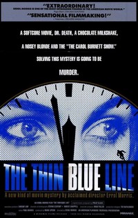 The Thin Blue Line (1988) - poster