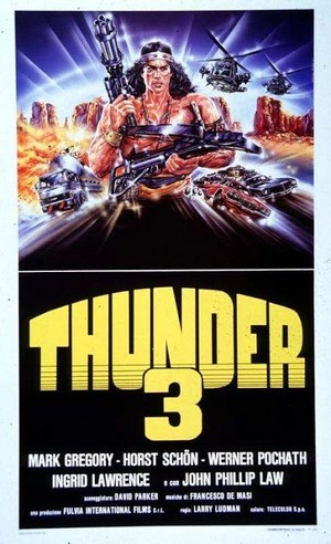 Thunder III (1988) - poster