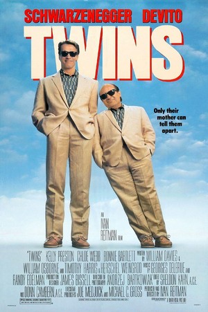 Twins (1988) - poster