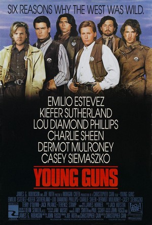 Young Guns (1988) - poster