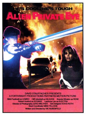 Alien Private Eye (1989) - poster