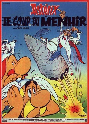 Astérix et le Coup du Menhir (1989) - poster