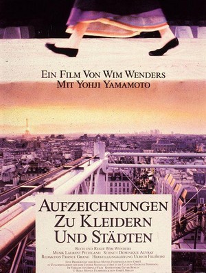 Aufzeichnungen zu Kleidern und Städten (1989) - poster