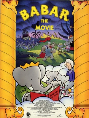 Babar: The Movie (1989) - poster