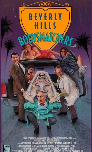 Beverly Hills Bodysnatchers (1989) - poster