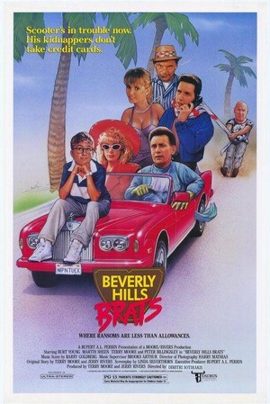 Beverly Hills Brats (1989) - poster
