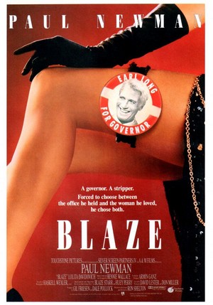 Blaze (1989) - poster
