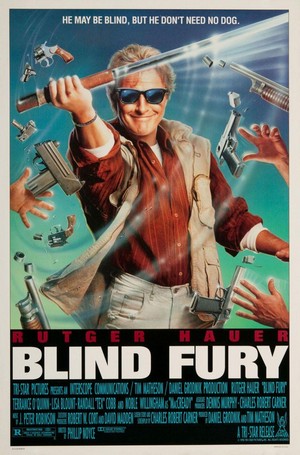 Blind Fury (1989) - poster