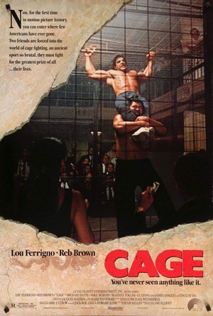 Cage (1989) - poster