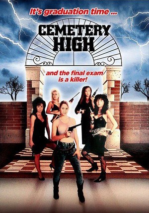 Cemetery High (1989) - poster
