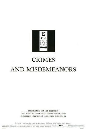 Crimes and Misdemeanors (1989) - poster