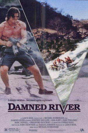 Damned River (1989) - poster