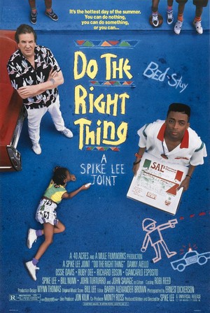 Do the Right Thing (1989) - poster