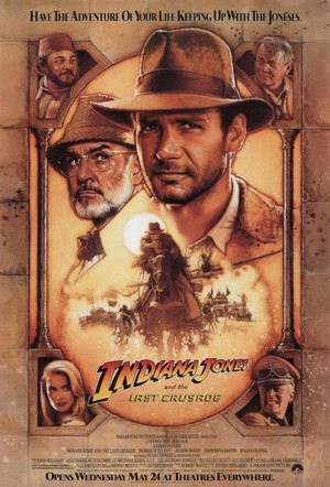 Indiana Jones and the Last Crusade (1989) - poster
