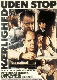 Kærlighed uden Stop (1989) - poster