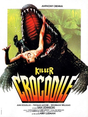 Killer Crocodile (1989) - poster