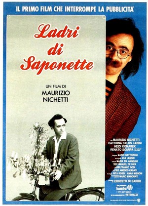 Ladri di Saponette (1989) - poster