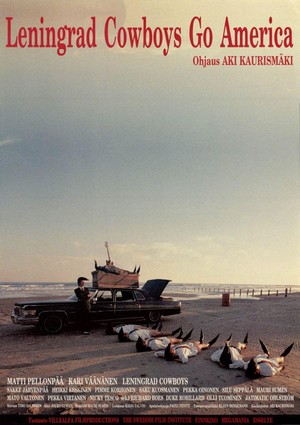 Leningrad Cowboys Go America (1989) - poster