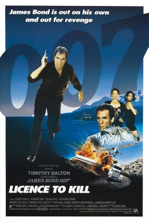 Licence to Kill (1989) - poster